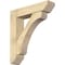 Ekena Millwork Legacy Slat Rough Sawn Bracket w/ Offset Brace, Douglas Fir, 8"W x 34"D x 38"H BKT0806X34X38LEC06RDF - alternate 1